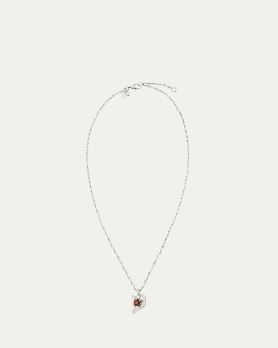 Procaccia Jewelry 18K Gold Hebrew AYN Initial Necklace | Thumbnail 3