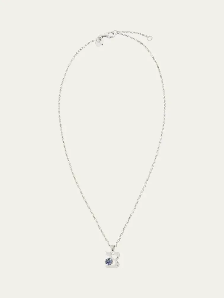 18K Gold Hebrew ZADI Initial Necklace 18K Gold Hebrew ZADI Initial Necklace