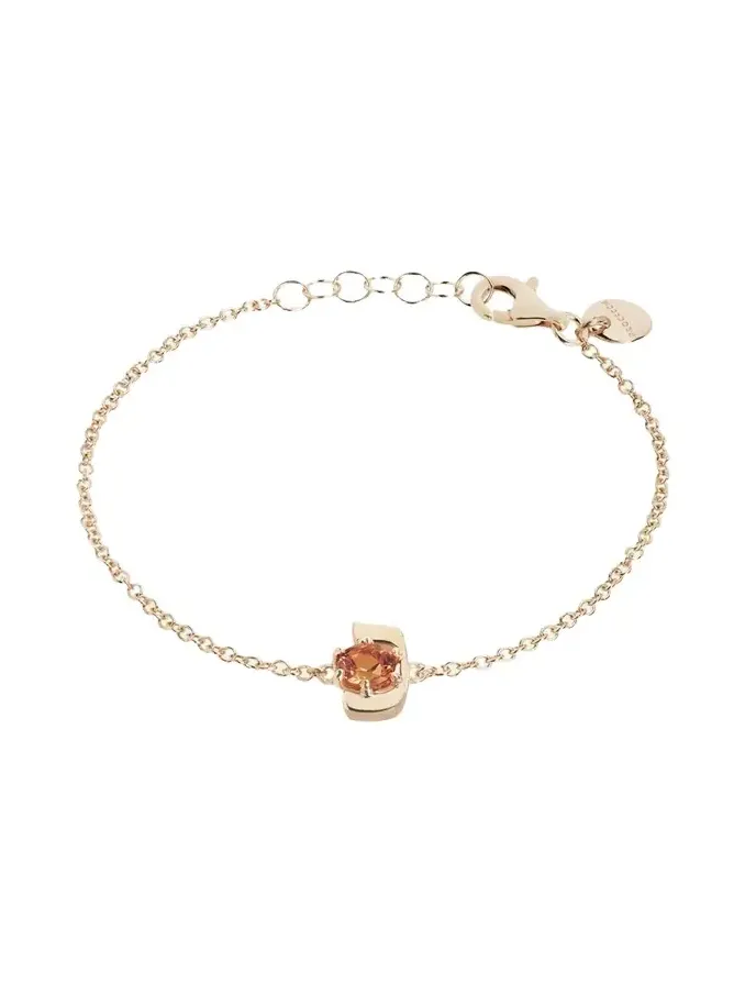 18K Gold Hebrew NUN Initial Bracelet 18K Gold Hebrew NUN Initial Bracelet