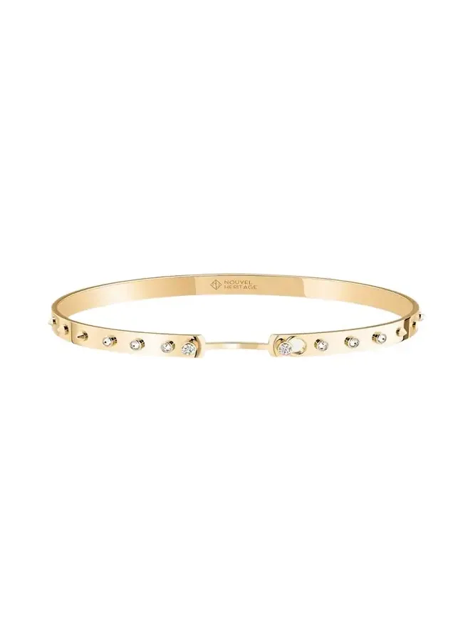 18K Brunch in NY Mood Bangle