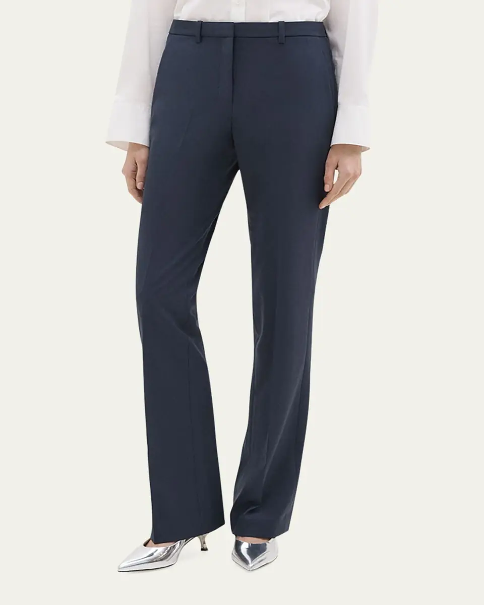 Theory Traceable Wool Slim Straight-Leg Trousers | Thumbnail 8 Theory Traceable Wool Slim Straight-Leg Trousers | Thumbnail 8