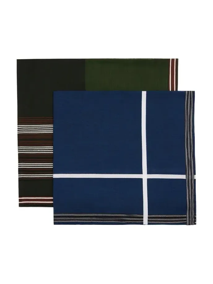 Men's 2-Pack Egyptian Cotton Handkerchiefs Men's 2-Pack Egyptian Cotton Handkerchiefs