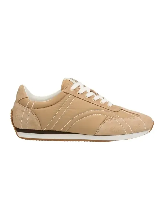 TOTEME Suede Retro Runner Sneakers
