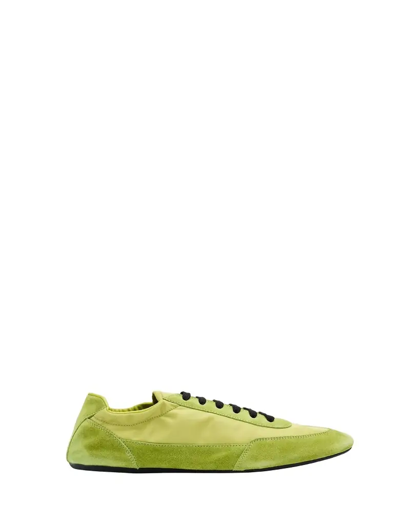 Prada Collapse Low-Top Suede Sneakers | Image 1 Prada Collapse Low-Top Suede Sneakers | Image 1