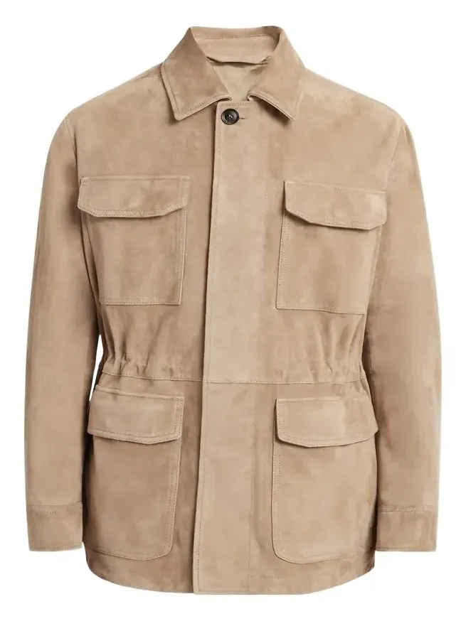 Brioni Men's Suede Field Jacket