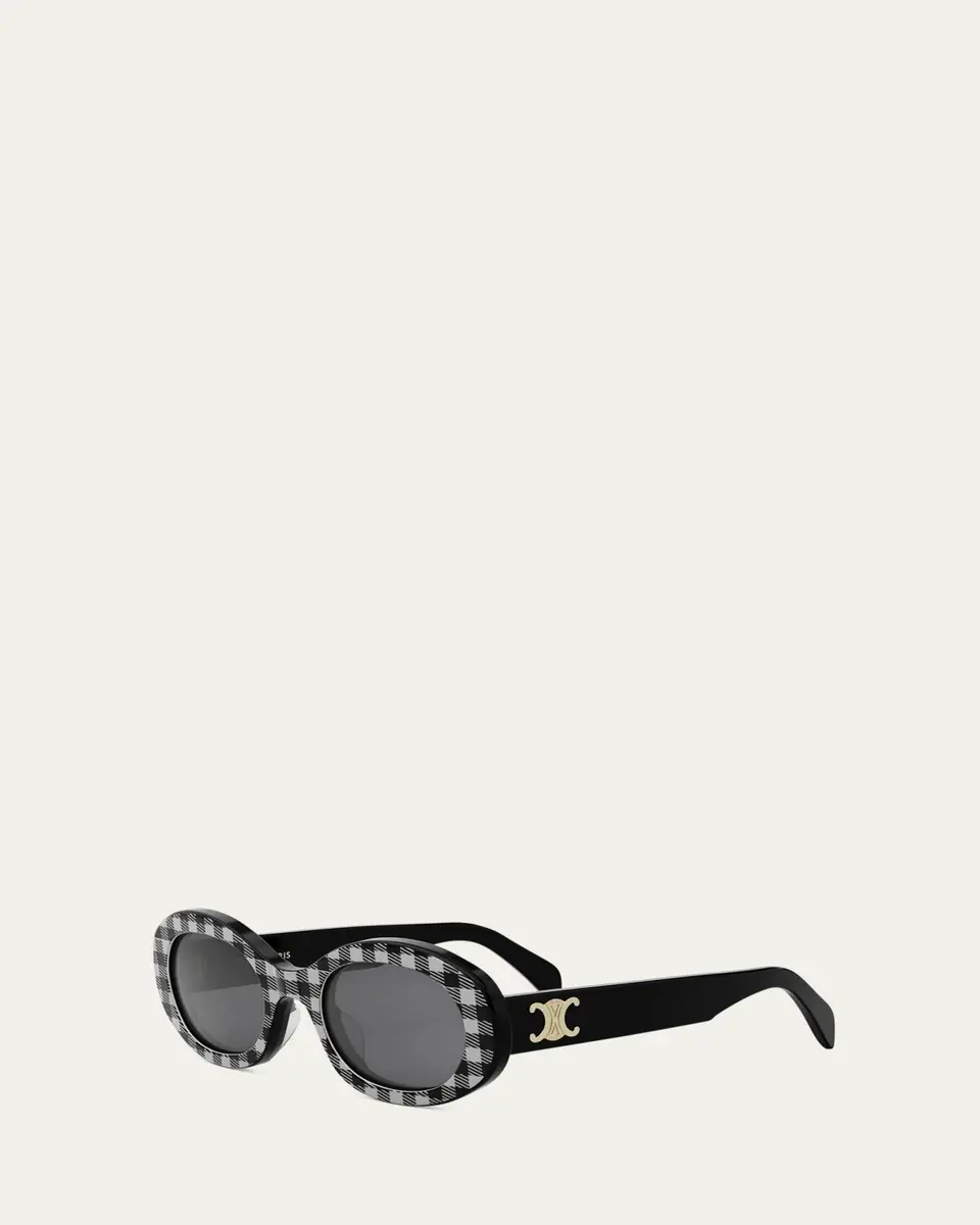 Celine Triomphe Oval Sunglasses | Thumbnail 2