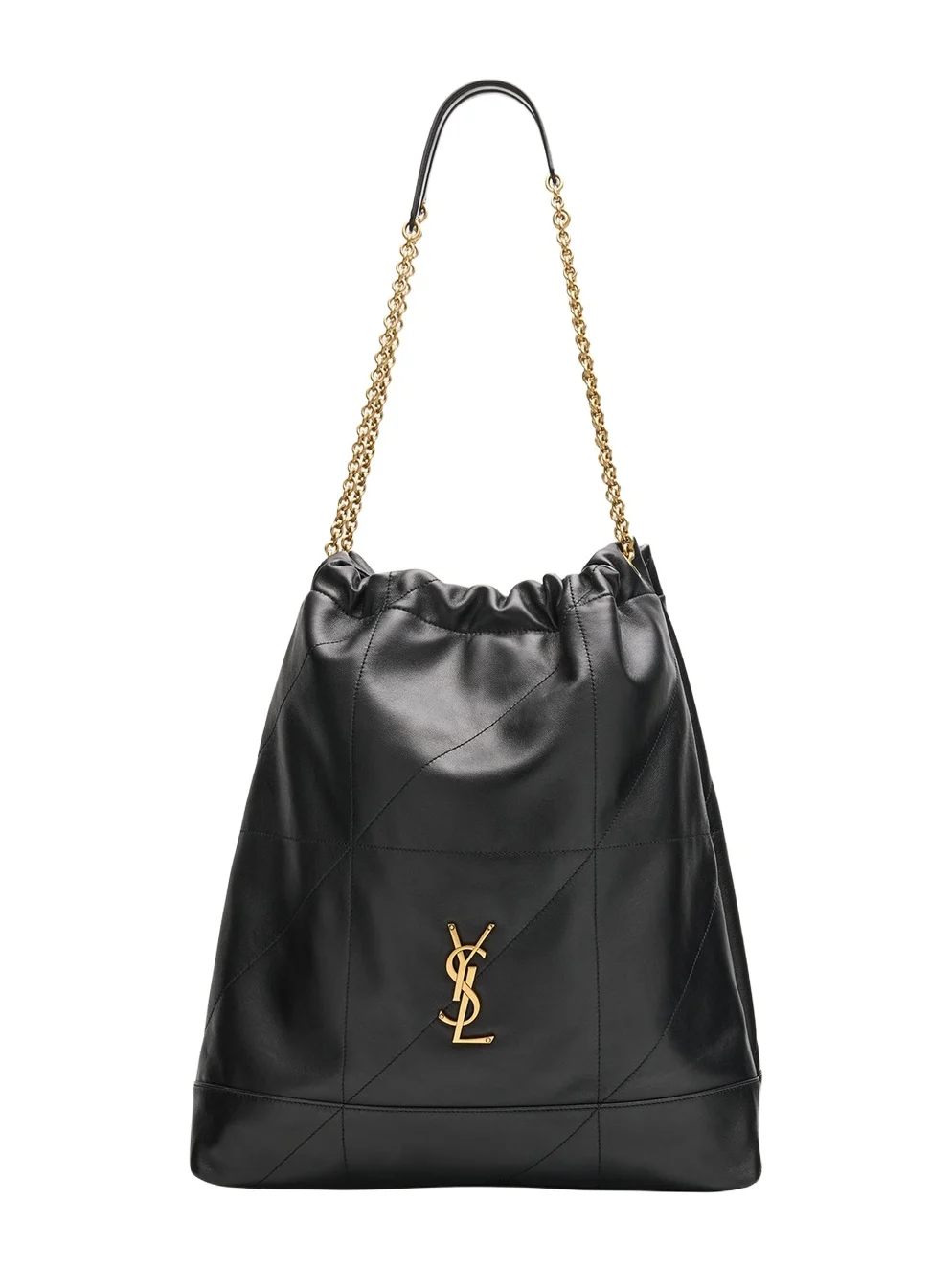 Jamie Large Pochon YSL Shoulder Bag in Quilted Lambskin Leather Jamie Large Pochon YSL Shoulder Bag in Quilted Lambskin Leather