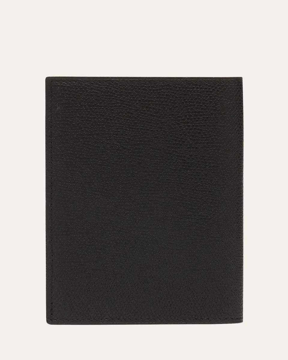 Valextra Men's Leather Passport Cover | Thumbnail 3