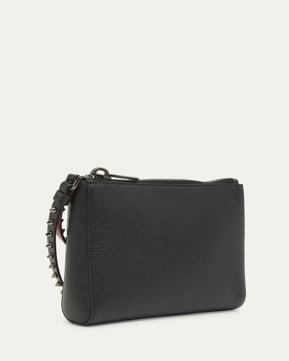 Christian Louboutin Cabata Mini Pouch Wristlet in Leather | Thumbnail 2