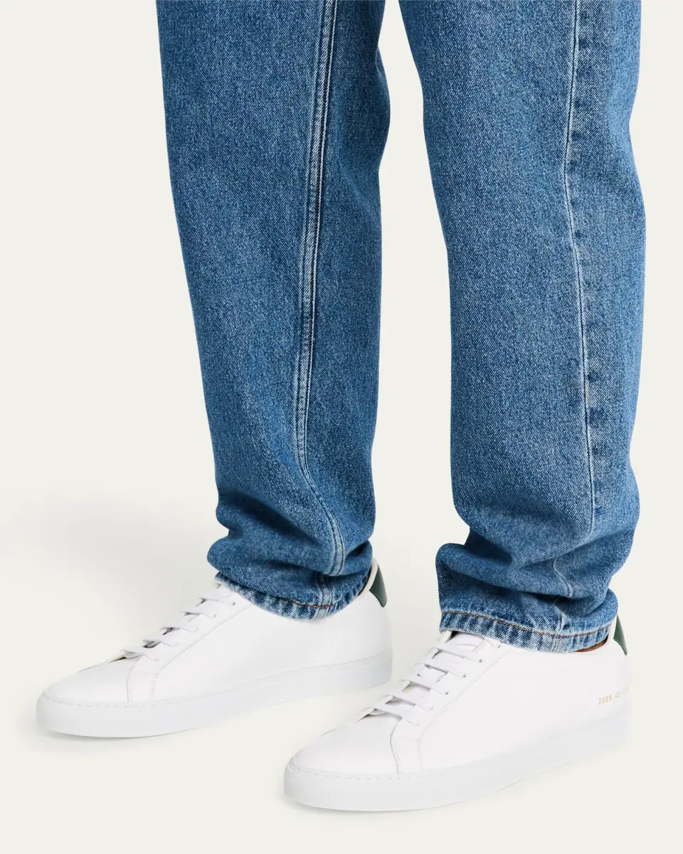 Common Projects Men's Retro Classic Bicolor Leather Low-Top Sneakers | Thumbnail 6