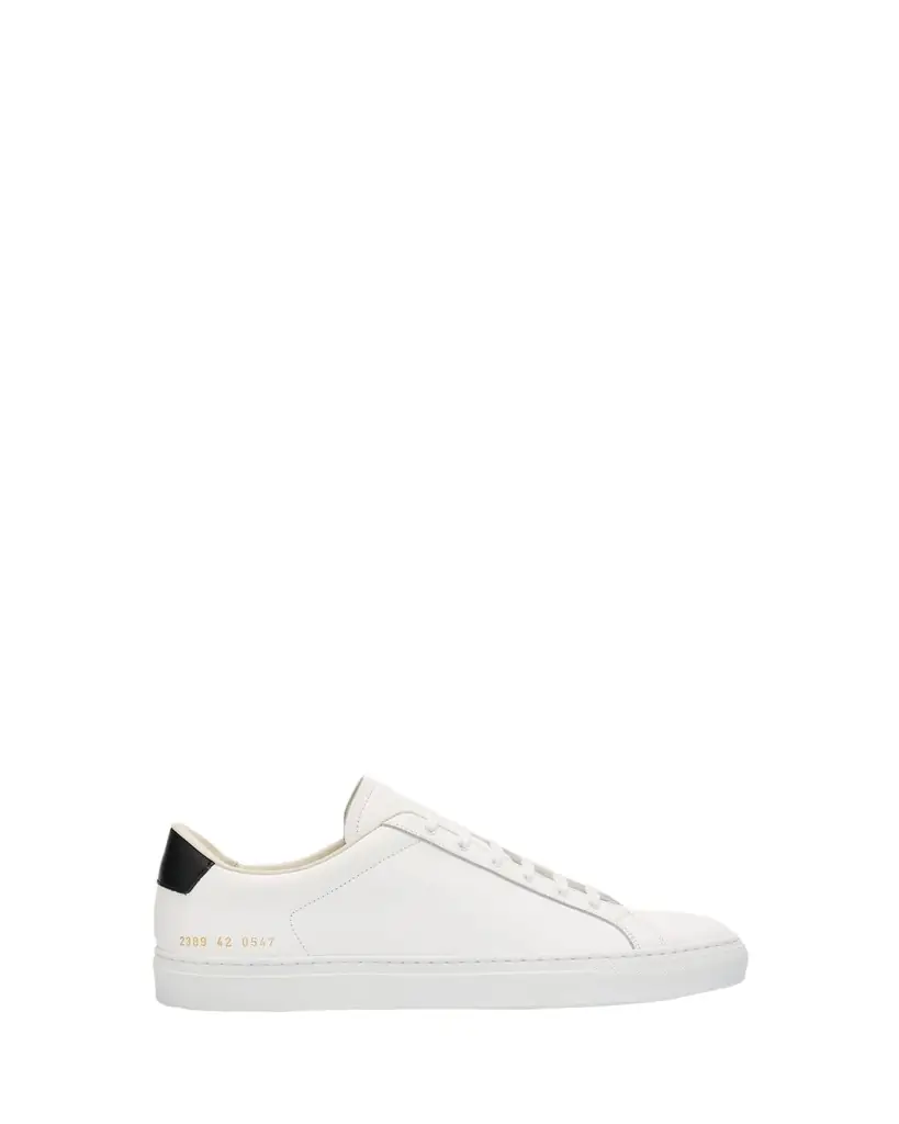 Common Projects Men's Retro Classic Bicolor Leather Low-Top Sneakers | Image 1 Common Projects Men's Retro Classic Bicolor Leather Low-Top Sneakers | Image 1