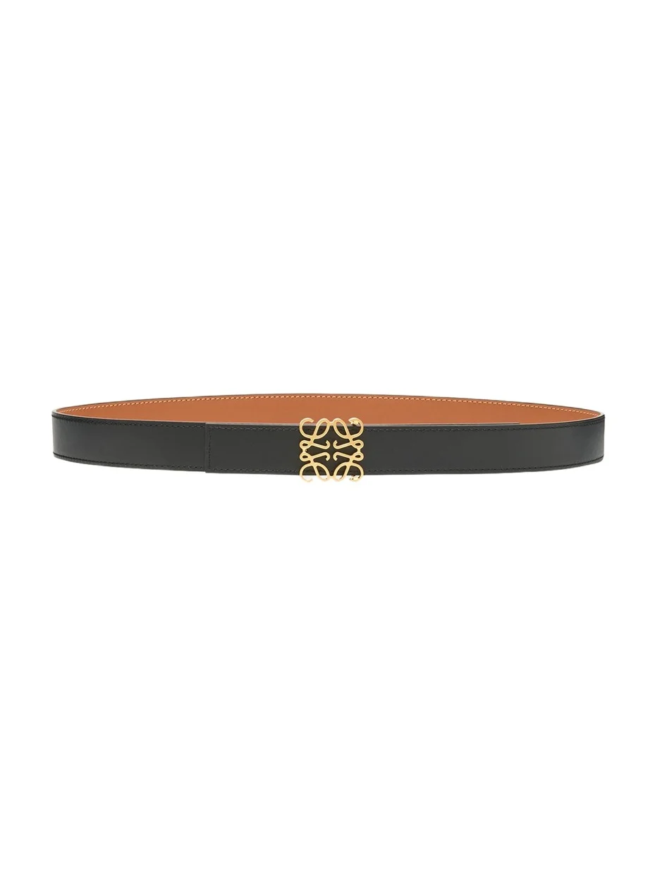Anagram Reversible Leather Belt