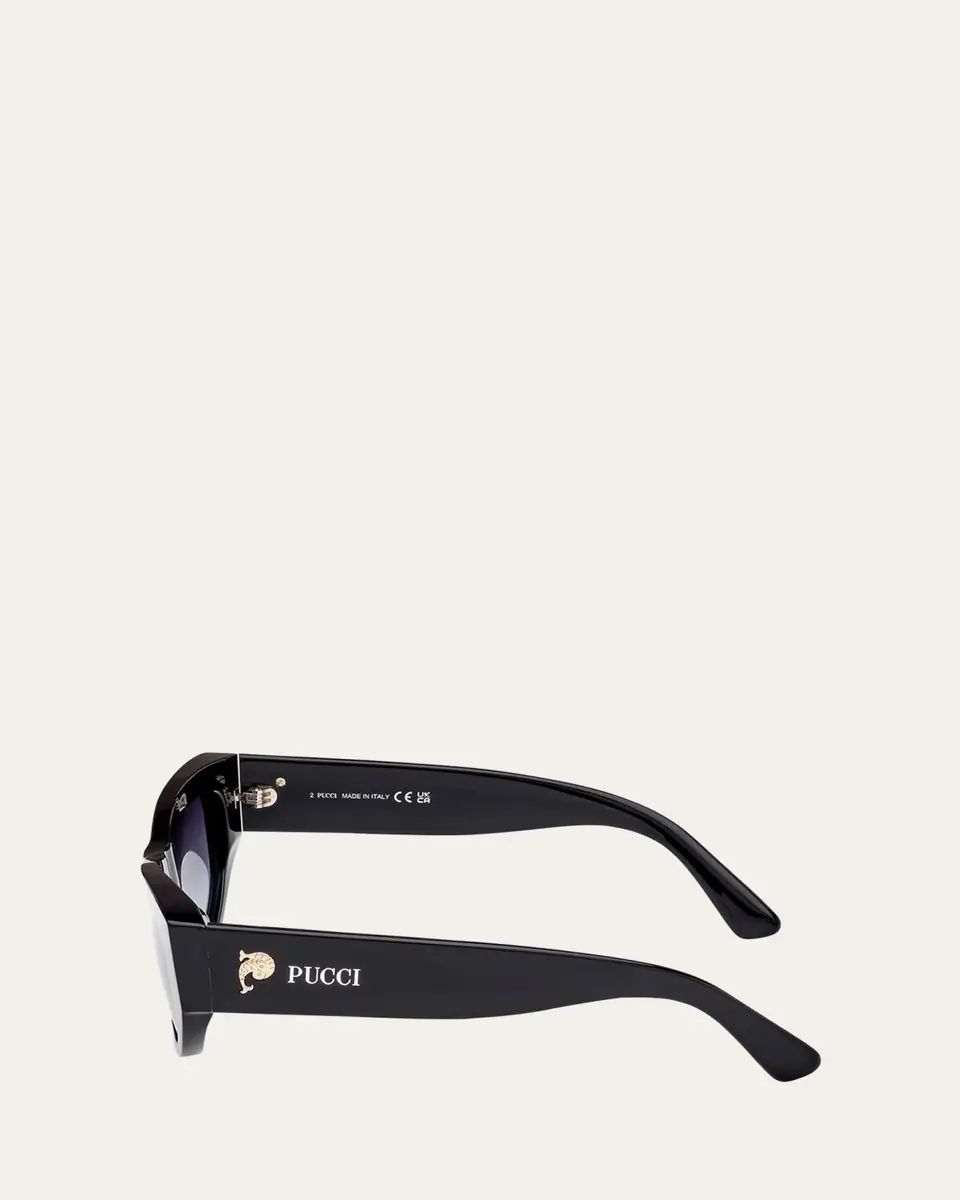 PUCCI Cat-Eye Acete Sunglasses | Thumbnail 3