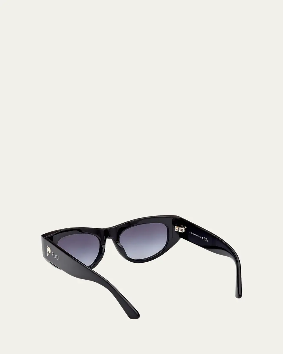 PUCCI Cat-Eye Acete Sunglasses | Thumbnail 4