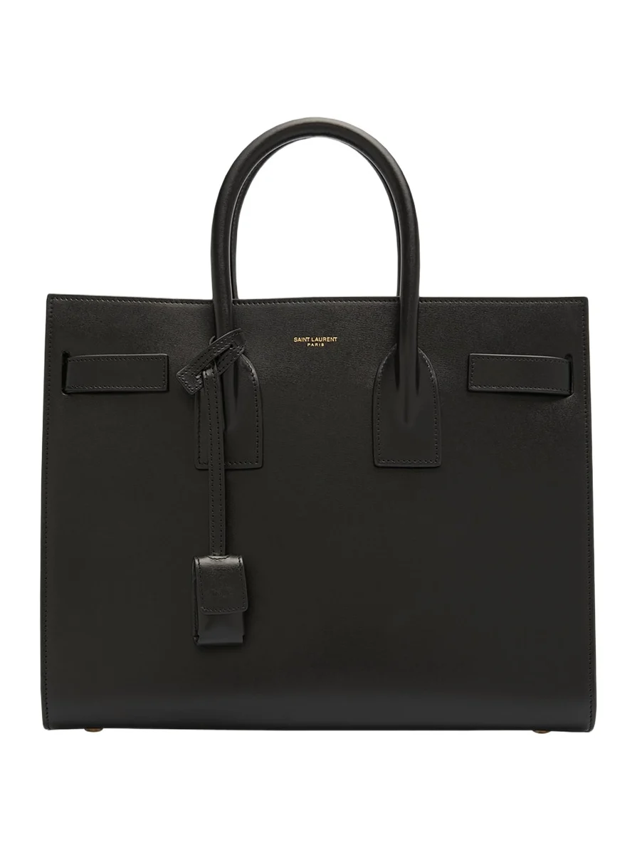 Sac De Jour Small Top-Handle Bag in Smooth Leather