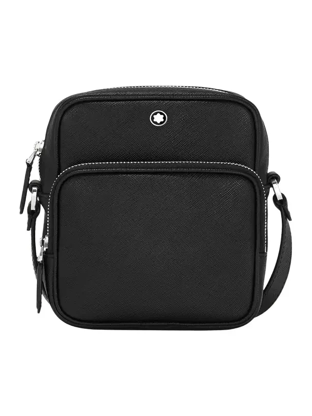 Men's Sartorial Nano Saffiano Leather Messenger Bag Men's Sartorial Nano Saffiano Leather Messenger Bag