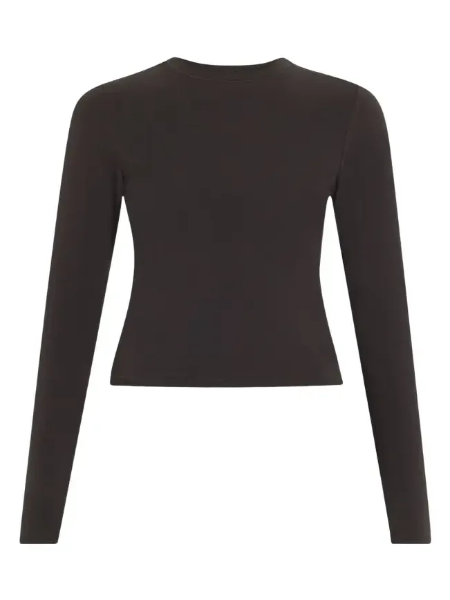 Cotton Jersey Long-Sleeve Crewneck T-Shirt Cotton Jersey Long-Sleeve Crewneck T-Shirt