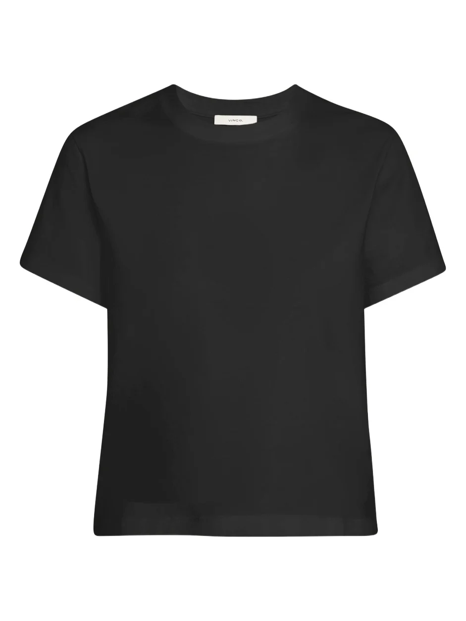 Short-Sleeve Pima Cotton Crewneck T-Shirt Short-Sleeve Pima Cotton Crewneck T-Shirt