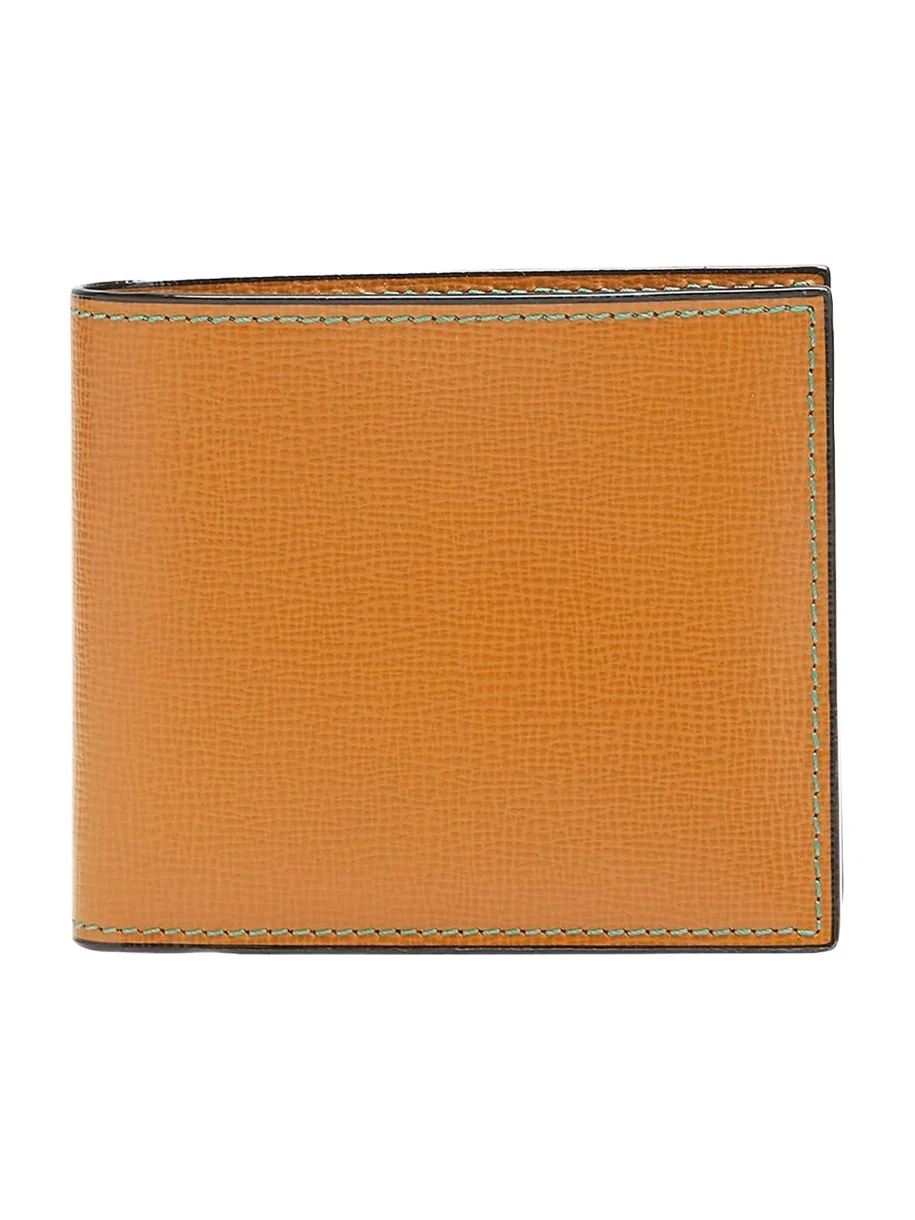Valextra Men's Leather V-Cut Bifold Wallet