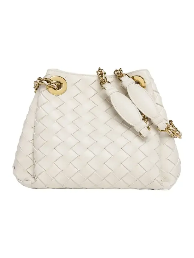 Small Parachute Leather Shoulder Bag