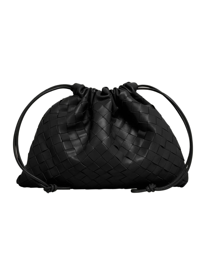 Bottega Veneta Medium Leather Pouch Bag