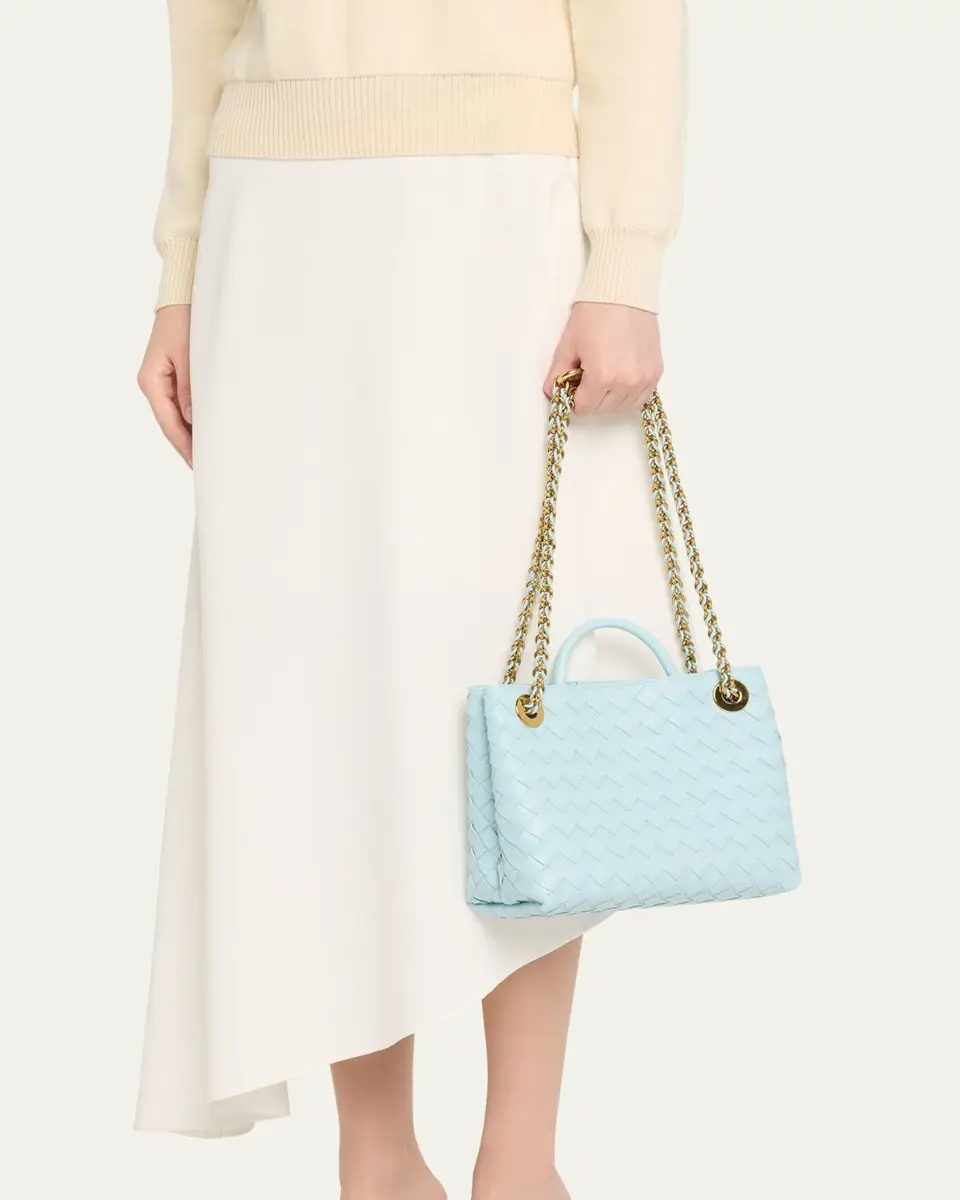 Bottega Veneta Small Andiamo Shoulder Bag with Chain Strap | Thumbnail 14 Bottega Veneta Small Andiamo Shoulder Bag with Chain Strap | Thumbnail 14