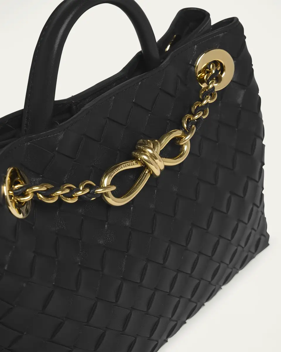Bottega Veneta Small Andiamo Shoulder Bag with Chain Strap | Thumbnail 5 Bottega Veneta Small Andiamo Shoulder Bag with Chain Strap | Thumbnail 5