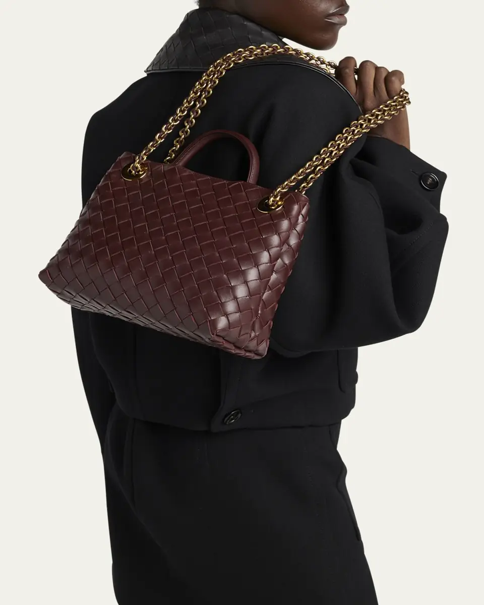 Bottega Veneta Small Andiamo Shoulder Bag with Chain Strap | Thumbnail 6 Bottega Veneta Small Andiamo Shoulder Bag with Chain Strap | Thumbnail 6