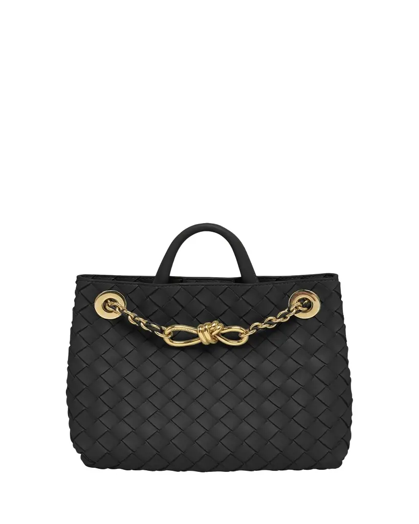 Bottega Veneta Small Andiamo Shoulder Bag with Chain Strap | Image 1 Bottega Veneta Small Andiamo Shoulder Bag with Chain Strap | Image 1