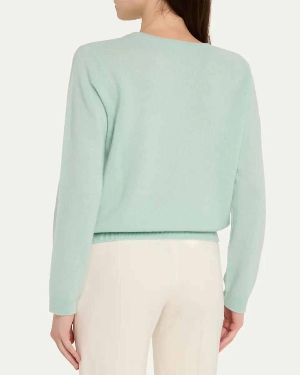 Majestic Filatures Crewneck Cashmere Sweater | Thumbnail 3 Majestic Filatures Crewneck Cashmere Sweater | Thumbnail 3