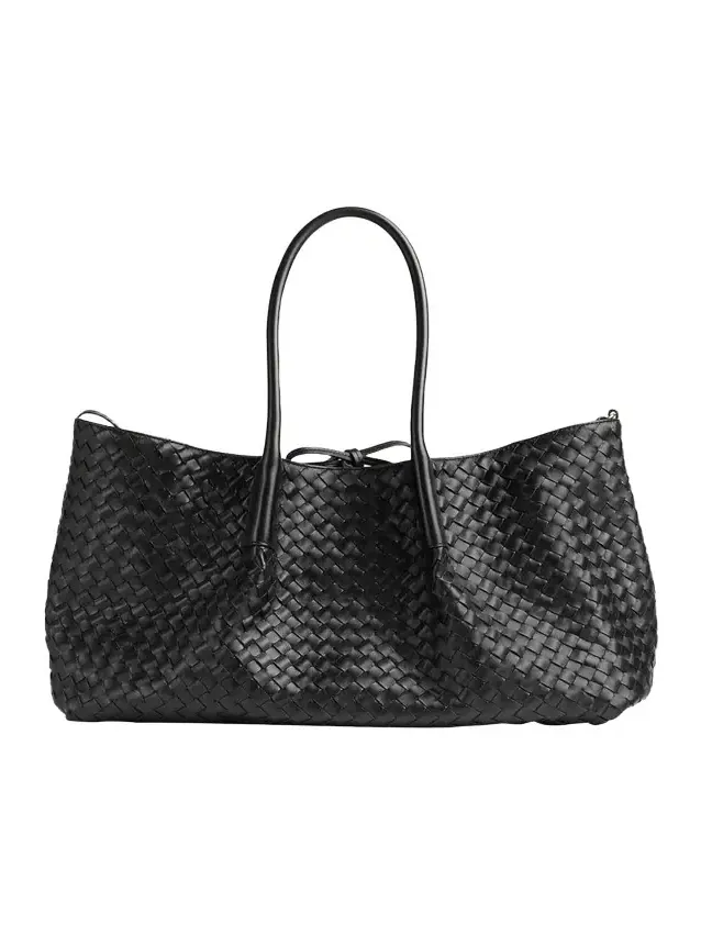 Large Pinacoteca Reversible Leather Tote Bag Large Pinacoteca Reversible Leather Tote Bag