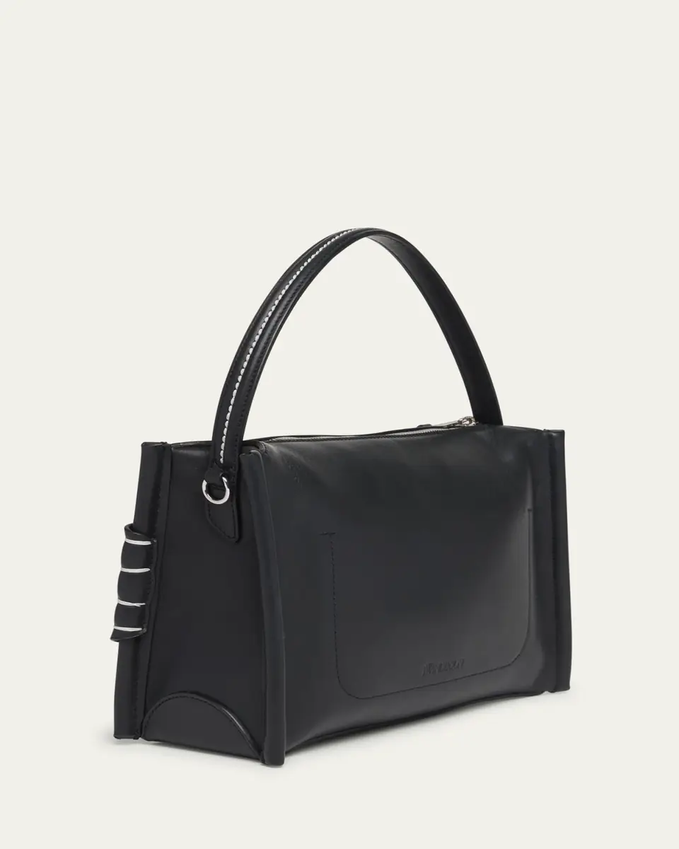 JW Anderson Penny Loafer Leather Top-Handle Bag | Thumbnail 3