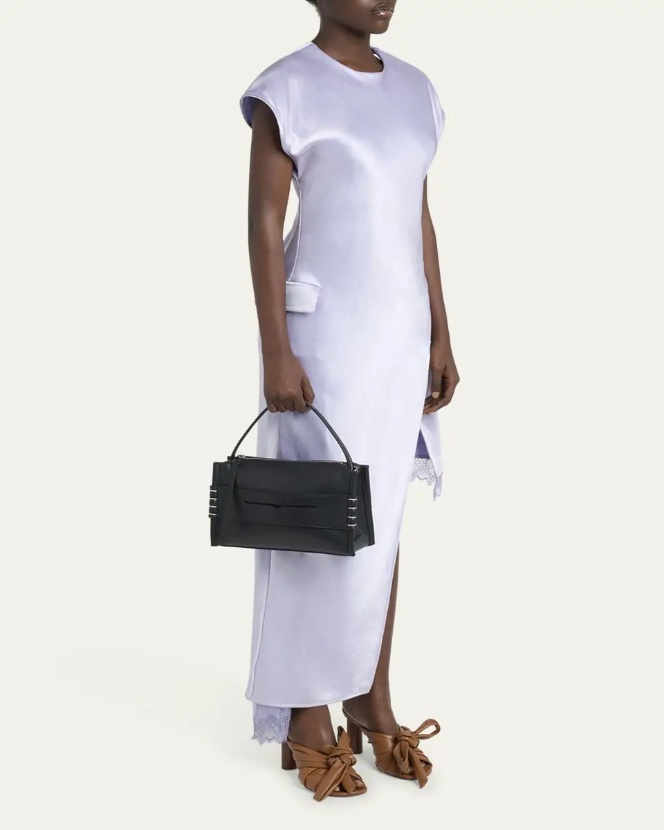JW Anderson Penny Loafer Leather Top-Handle Bag | Thumbnail 5