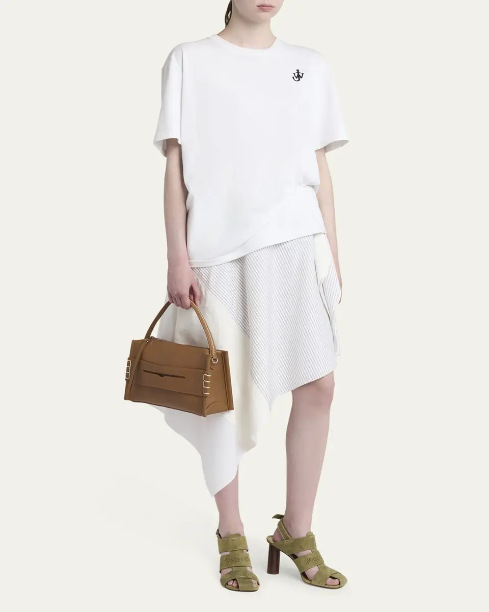 JW Anderson Penny Loafer Leather Top-Handle Bag | Thumbnail 6