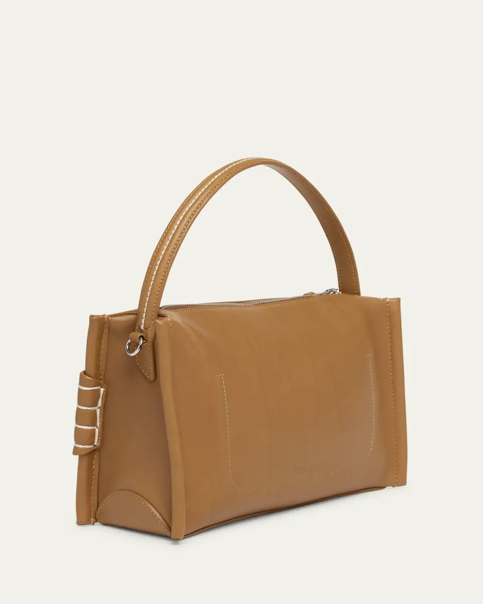 JW Anderson Penny Loafer Leather Top-Handle Bag | Thumbnail 7