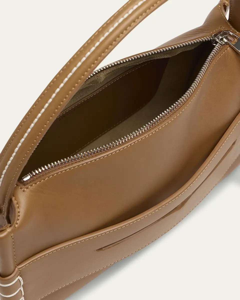 JW Anderson Penny Loafer Leather Top-Handle Bag | Thumbnail 8