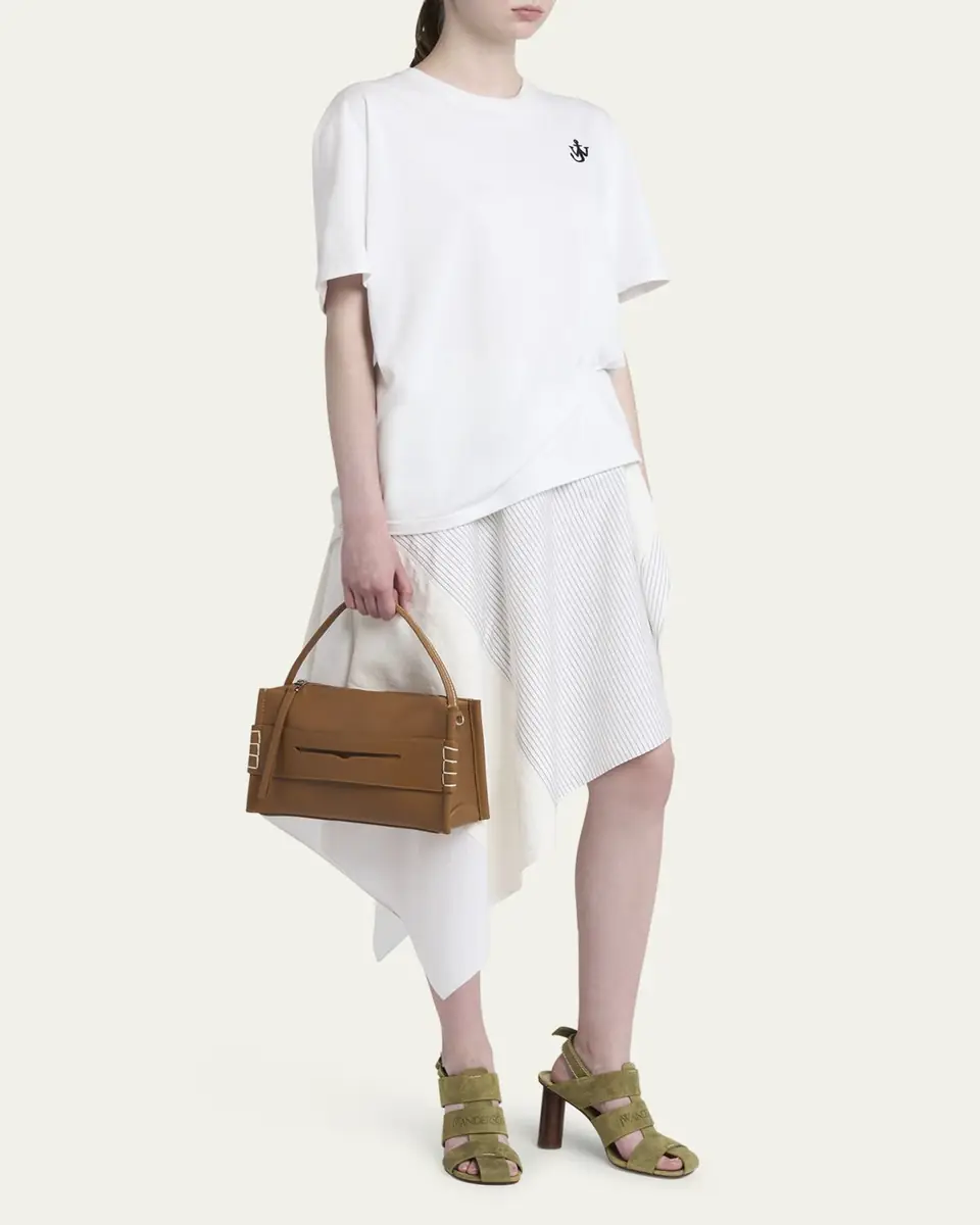JW Anderson Penny Loafer Leather Top-Handle Bag | Thumbnail 9
