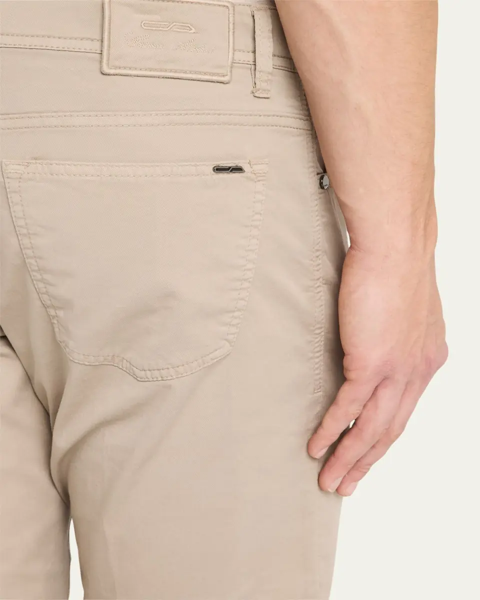 Cesare Attolini Men's Stretch Five-Pocket Pants | Thumbnail 5 Cesare Attolini Men's Stretch Five-Pocket Pants | Thumbnail 5