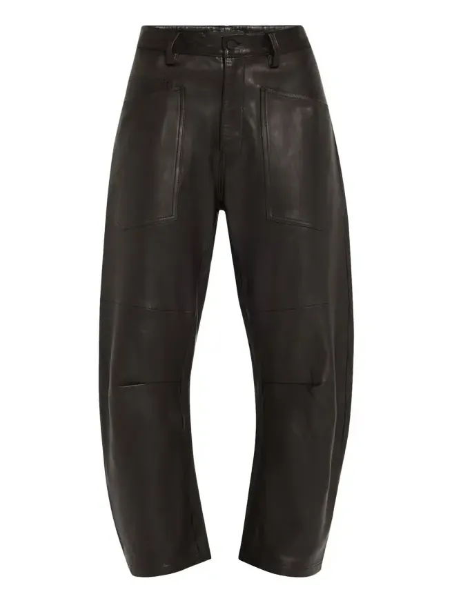 Shon Barrel Leather Pants Shon Barrel Leather Pants