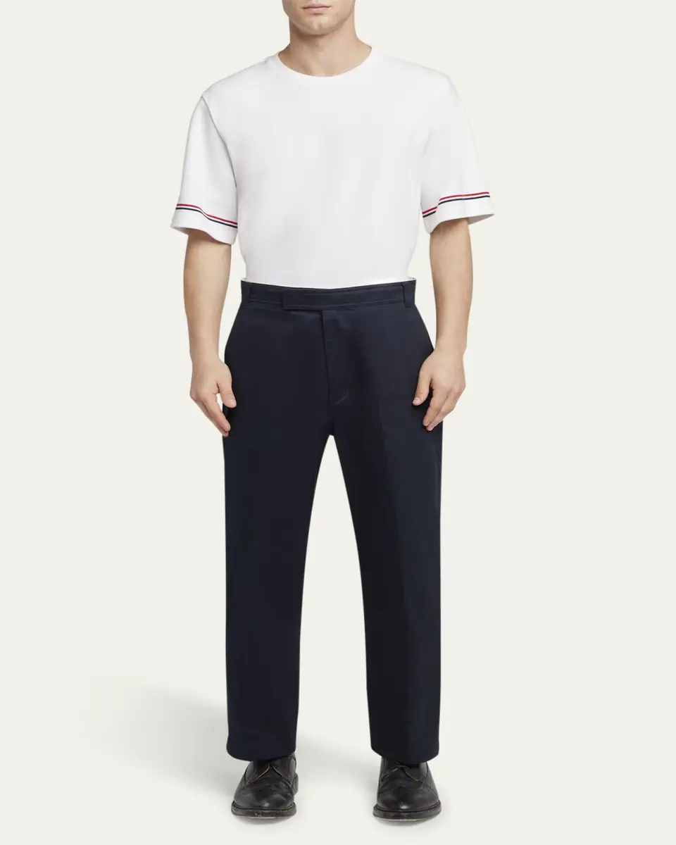 Thom Browne Men's Garment-Dyed Chino Pants | Thumbnail 2