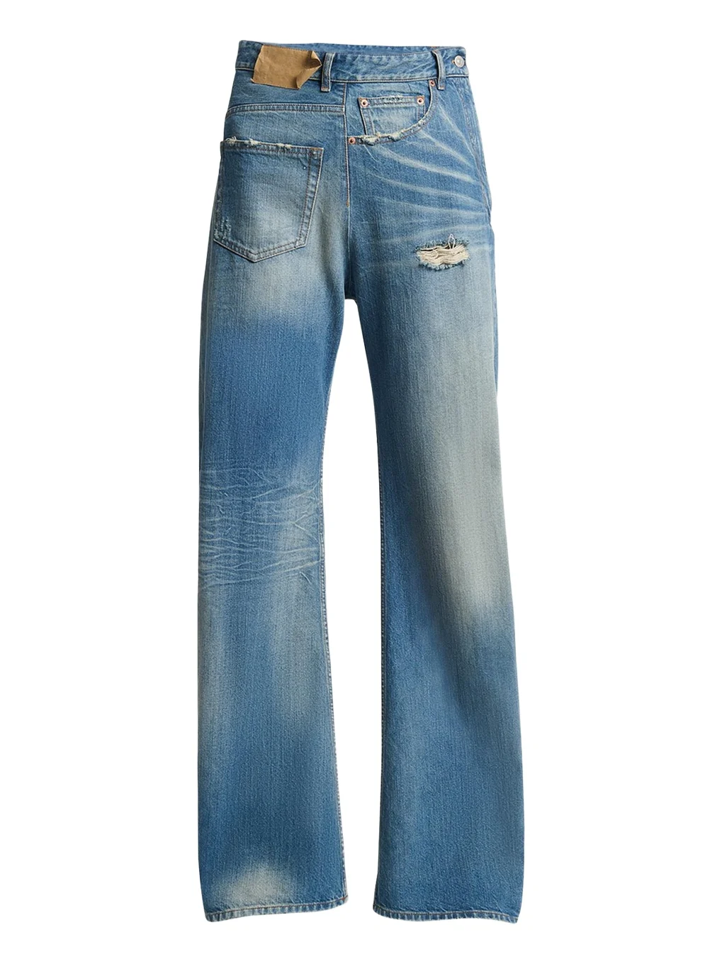 Deconstructed 5-Pocket Jeans Deconstructed 5-Pocket Jeans