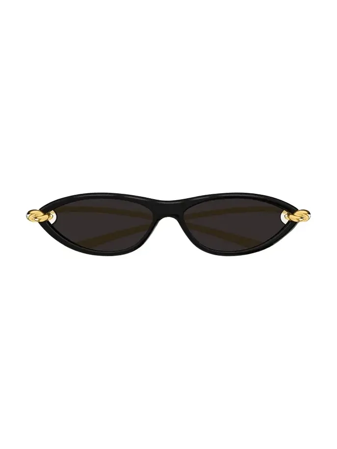 Bottega Veneta BV1390S Cat-Eye Plastic Sunglasses