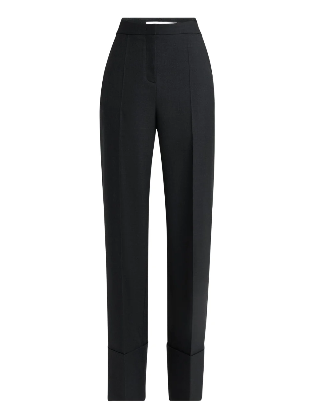 Cuffed Wool Trousers