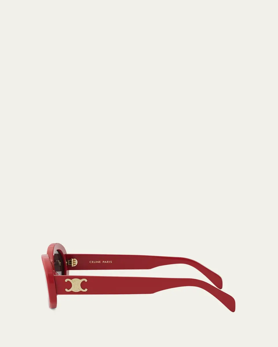 Celine Triomphe Oval Sunglasses | Thumbnail 3 Celine Triomphe Oval Sunglasses | Thumbnail 3