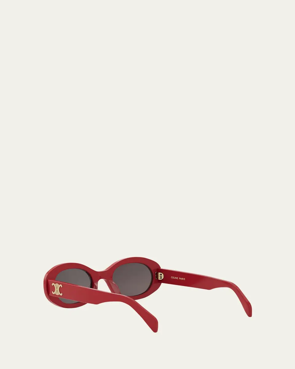 Celine Triomphe Oval Sunglasses | Thumbnail 4 Celine Triomphe Oval Sunglasses | Thumbnail 4