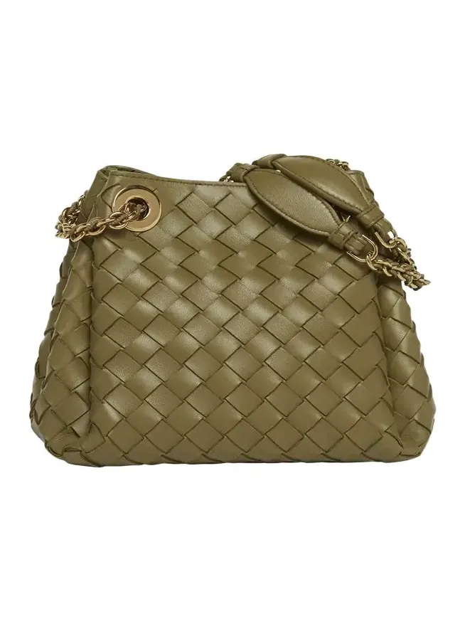 Small Parachute Leather Shoulder Bag Small Parachute Leather Shoulder Bag