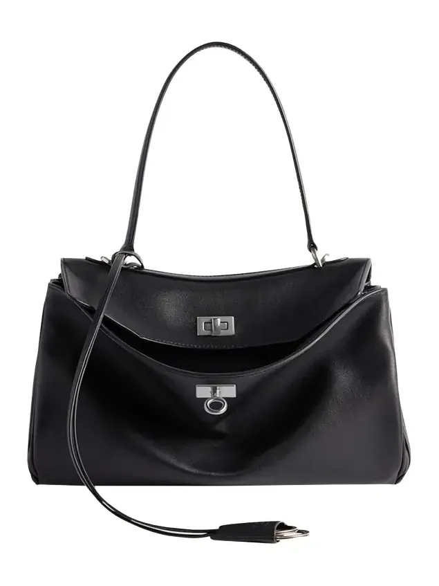 Rodeo Small Calfskin Top-Handle Bag