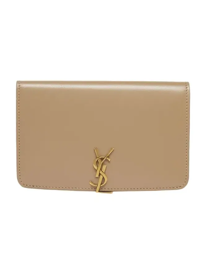 YSL Passport Holder in Calfskin
