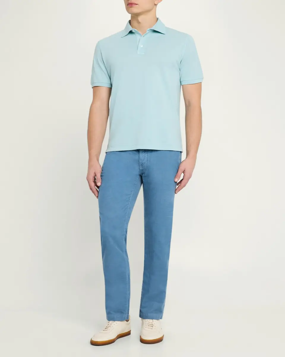 Fedeli Men's Pique Polo Shirt | Thumbnail 2 Fedeli Men's Pique Polo Shirt | Thumbnail 2
