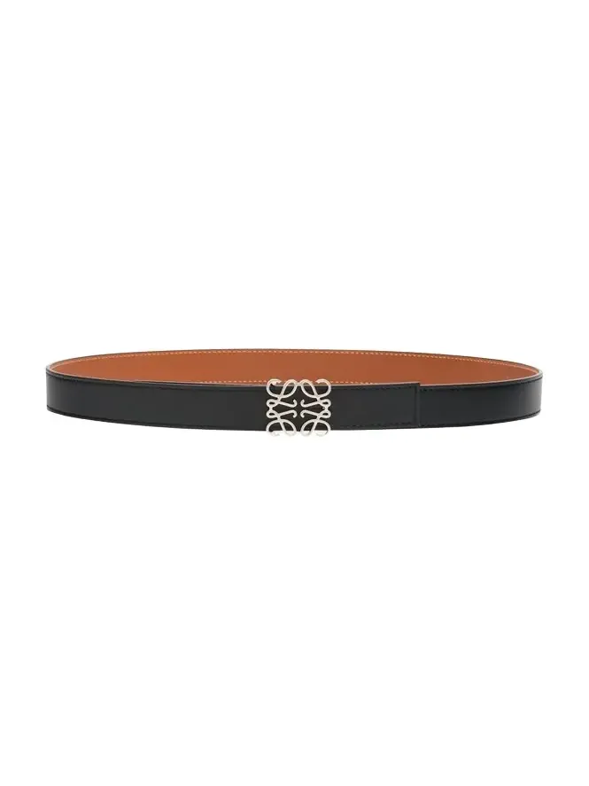 Anagram Reversible Leather Belt